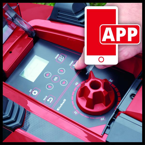 EINHELL 3413975 - FREELEXO CAM PLUS 600 - Robot lawn mower (with 4Ah battery and charger)